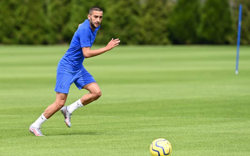 Chelsea's New Signing Hakim Ziyech Impresses in Training Sessions