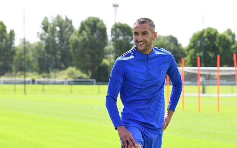 Chelsea's New Star Hakim Ziyech Arrives in London for Premier League Debut