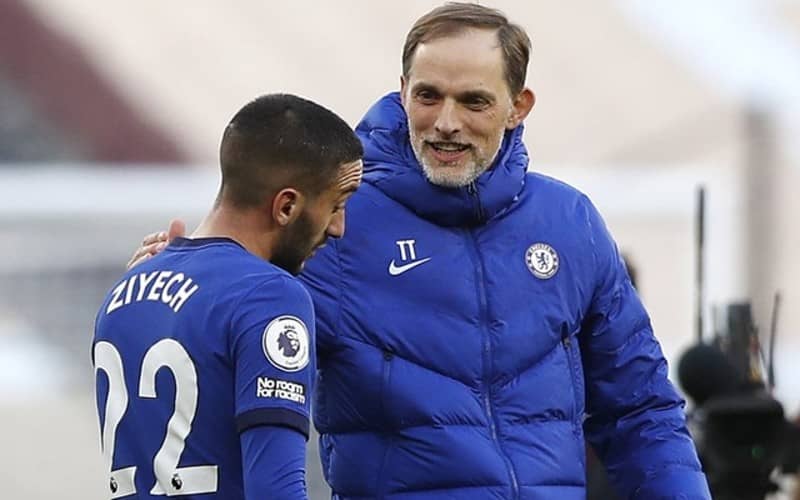 Chelsea's Tuchel Blocks Ziyech Transfer Amid Barcelona Interest