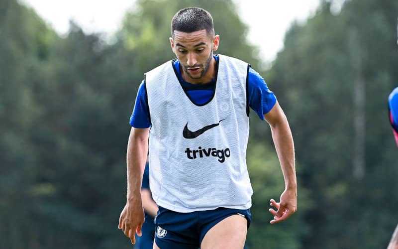 Chelsea's Ziyech Returns to Training After PSG Transfer Collapse