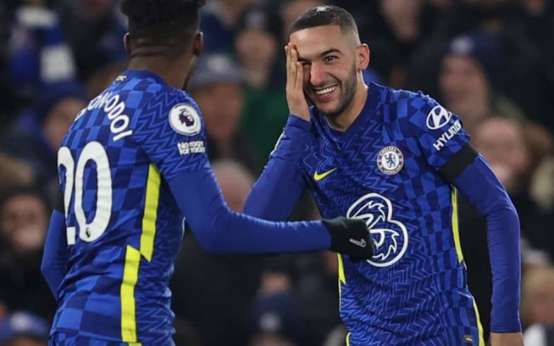 Chelsea's Ziyech Shines in FA Cup Win, Named Man of the Match