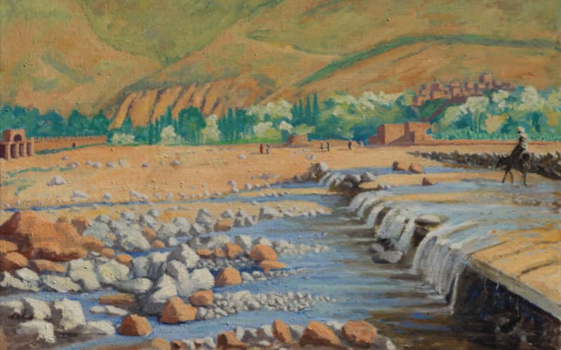 Churchill's Iconic Marrakech Painting Heads to Auction, Could Fetch Millions
