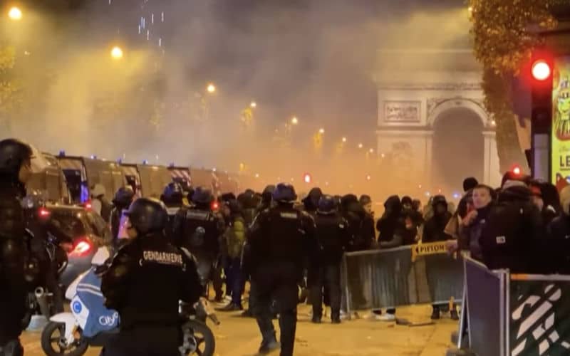 Clashes Erupt on Champs-Élysées as World Cup Celebrations Turn Violent in Paris