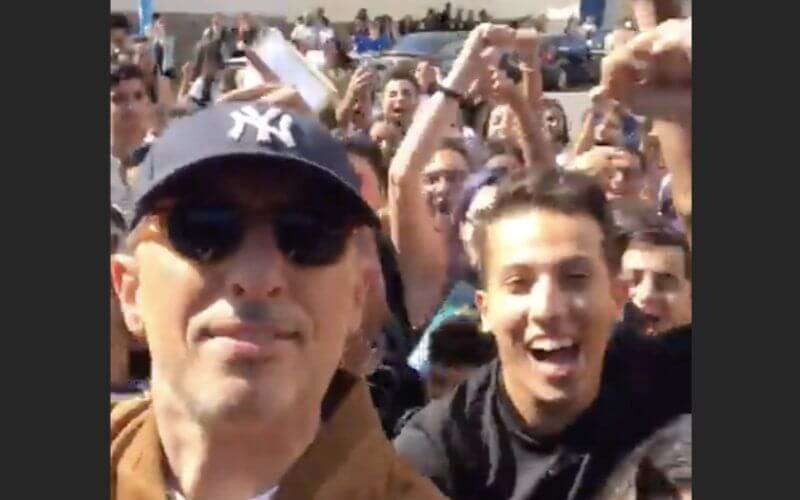 Comedian Gad Elmaleh Makes Surprise Return to Former High School in Casablanca