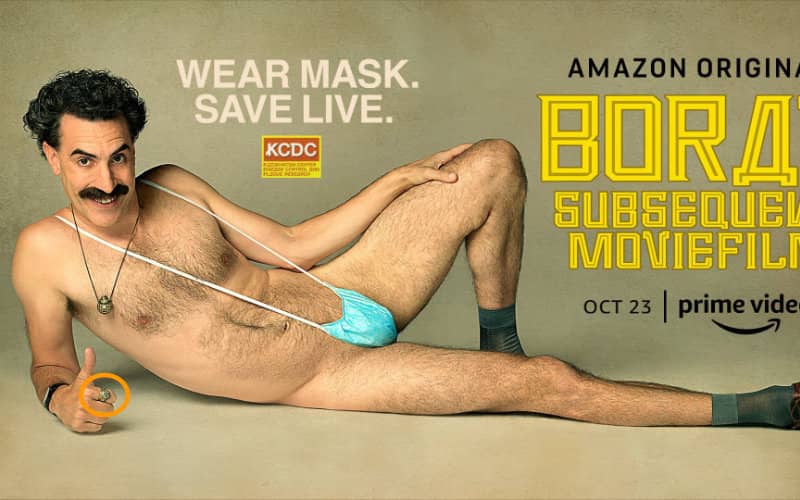 Controversial 'Borat' Film Poster Sparks Outrage Over Religious Imagery