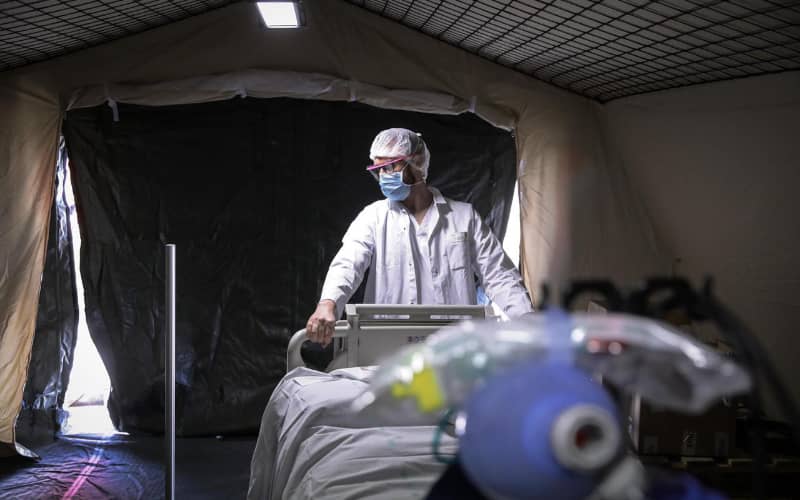 COVID-19 Surge: Casablanca-Settat Field Hospitals Near Capacity as Cases Soar