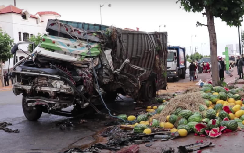 Deadly Truck Crash in El Hajeb, Morocco Kills Six, Injures Two