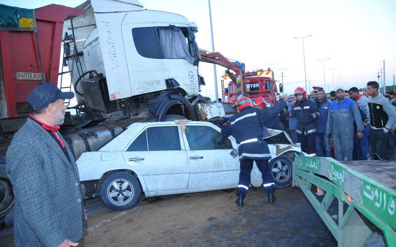 Deadly Week on Moroccan Roads: 7 Killed, 763 Injured in 590 Urban Accidents