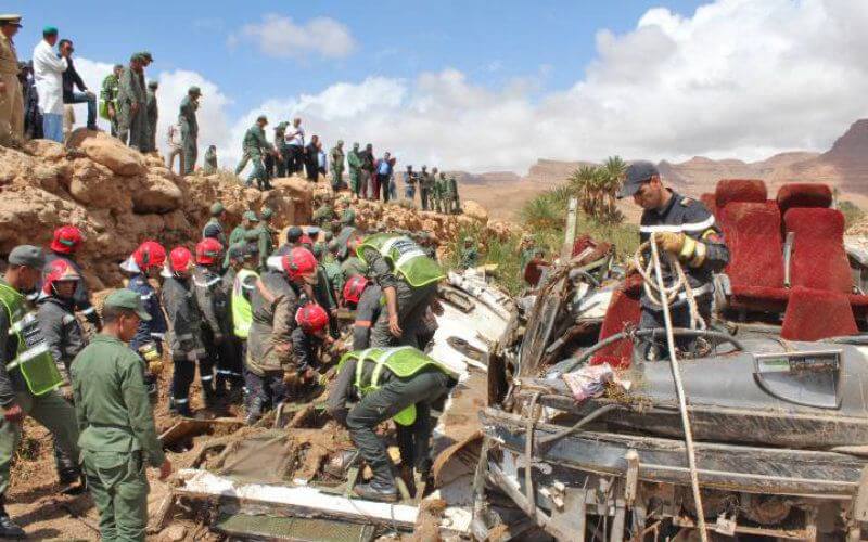 Death Toll Rises to 6 in Moroccan Bus Crash as Rescuers Find More Bodies