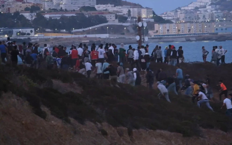 Desperate Moroccan Youth Attempt Dangerous Crossing to Ceuta Amid Social Crisis