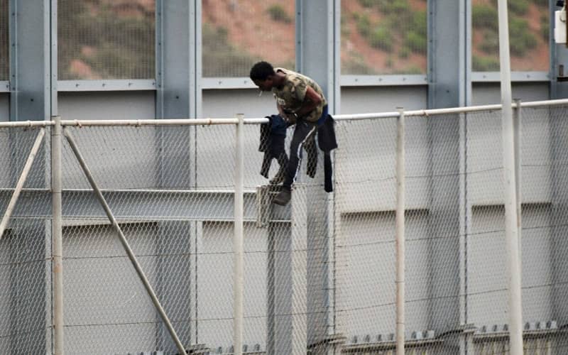 Dozens of Sub-Saharan Migrants Attempt Border Crossing into Spanish Ceuta