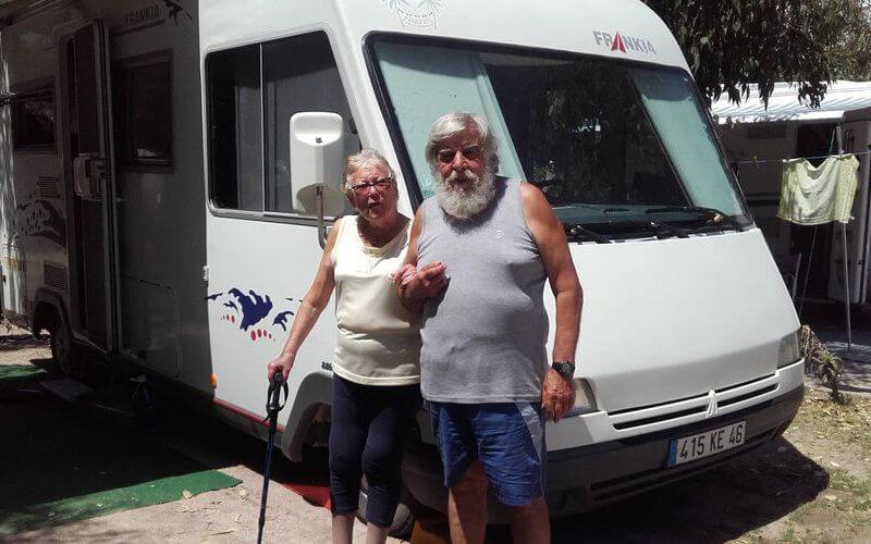 Elderly French Couple Stranded in Morocco Motorhome Amid COVID-19 Border Closures