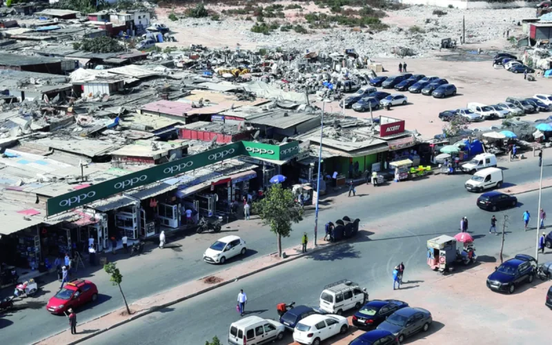 The end of an era: Derb Ghallef (Casablanca) will make way for a gigantic Mall