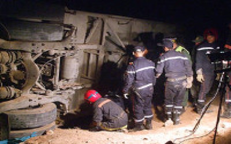 Fatal Bus Crash in Kenitra, Morocco Leaves 2 Dead, 30 Injured