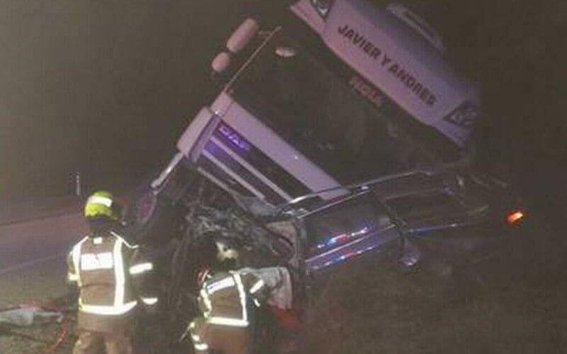 Fatal Collision: 21-Year-Old Moroccan Dies in Truck Crash on Spanish Highway