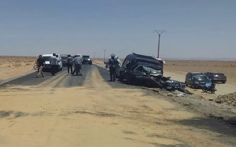 Fatal Collision in Morocco's Boulemane Province Leaves 5 Dead, 5 Injured
