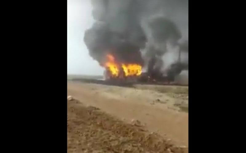 Fatal Truck Collision in Morocco Sparks Massive Fire on Marrakech-El Jadida Road