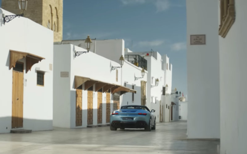 Ferrari Unveils New Roma Spider Model in Stunning Rabat Showcase
