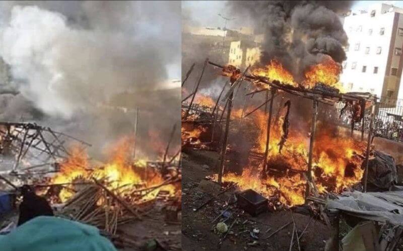 Fez Market Fire: Firefighters Attacked While Battling Blaze, Authorities Report