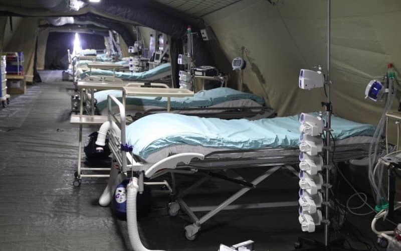 Field Hospital Constructed in Guelmim as COVID-19 Cases Surge in Southern Morocco