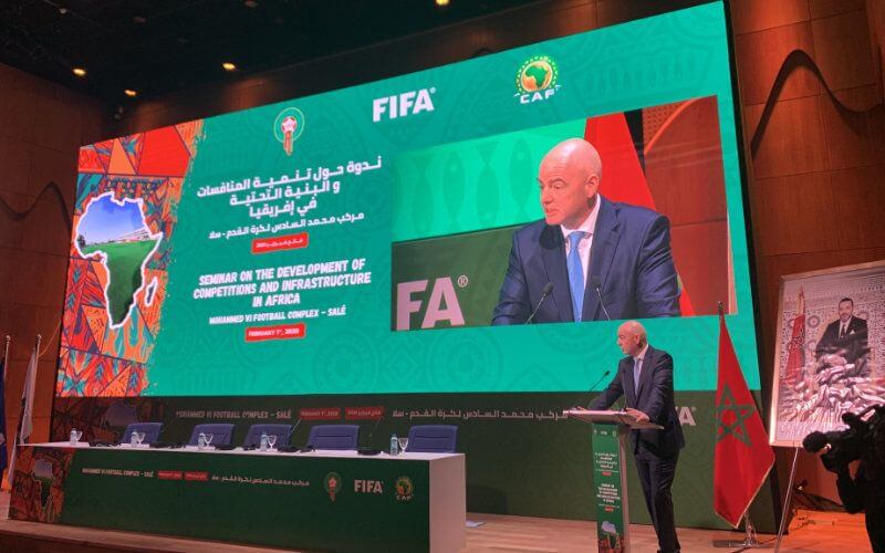 FIFA President Hails Morocco's Mohammed VI Football Complex as World-Class Facility