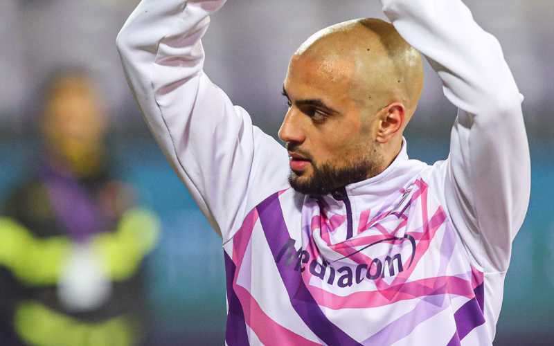 Fiorentina's Amrabat Suffers Broken Nose in Italian Cup Victory