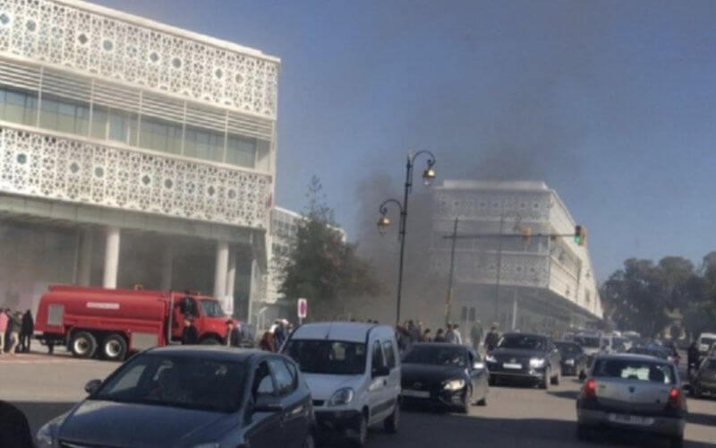 Fire Quickly Extinguished at Rabat's Arribat Center Mall, No Injuries Reported