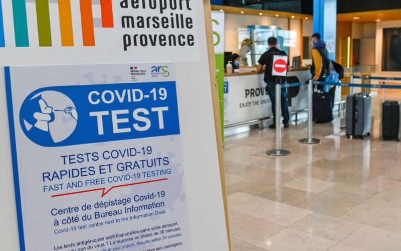 France Imposes Mandatory COVID Tests for Non-EU Arrivals at Airports
