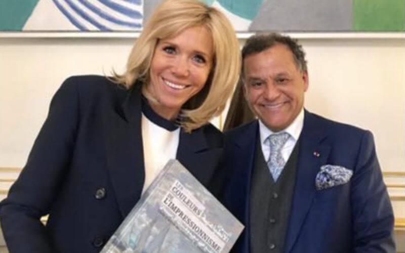 French First Lady Meets Moroccan Museum Chief to Discuss Delacroix Exhibition