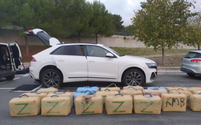 French Police Seize Ton of Moroccan Cannabis in Highway Drug Bust Near Nîmes