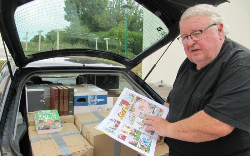 French Retiree Collects Over 2,200 Books for Moroccan Youth Centers