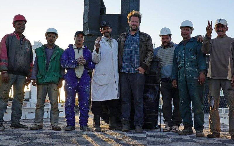 German Artist Appeals to Moroccan King After Holocaust Memorial Destruction and Deportation Order
