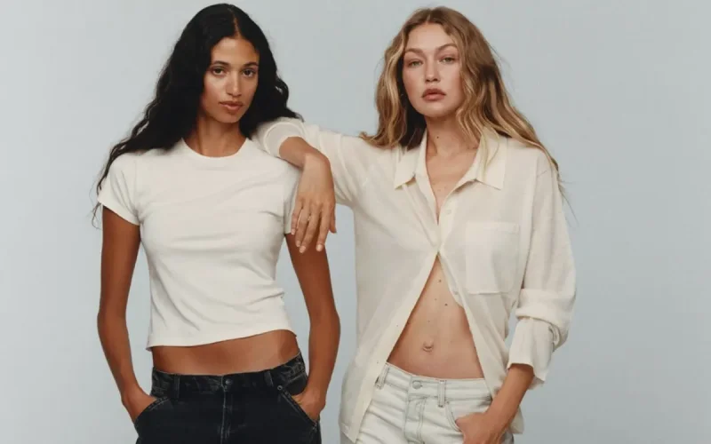 Gigi Hadid launches her first jeans with a Moroccan-Italian model by her side