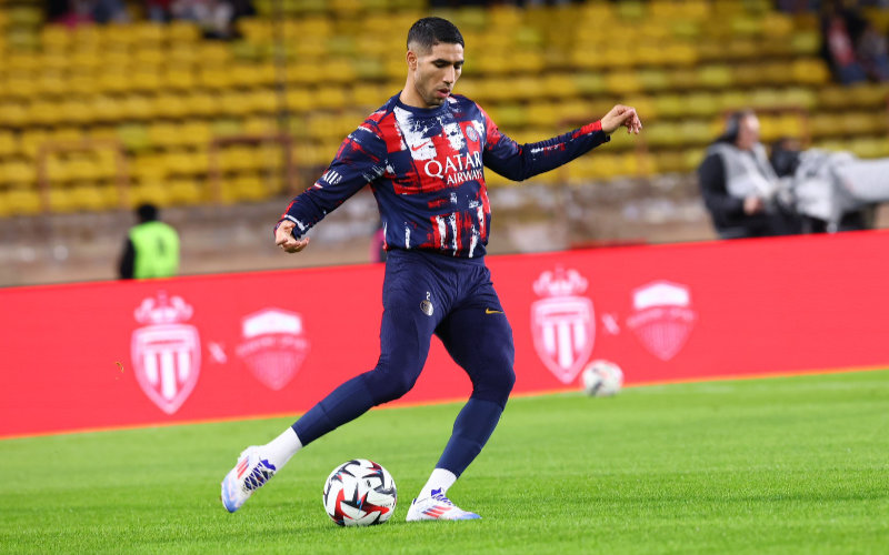 Hakimi Shines as PSG Triumphs 4-2 Over Monaco