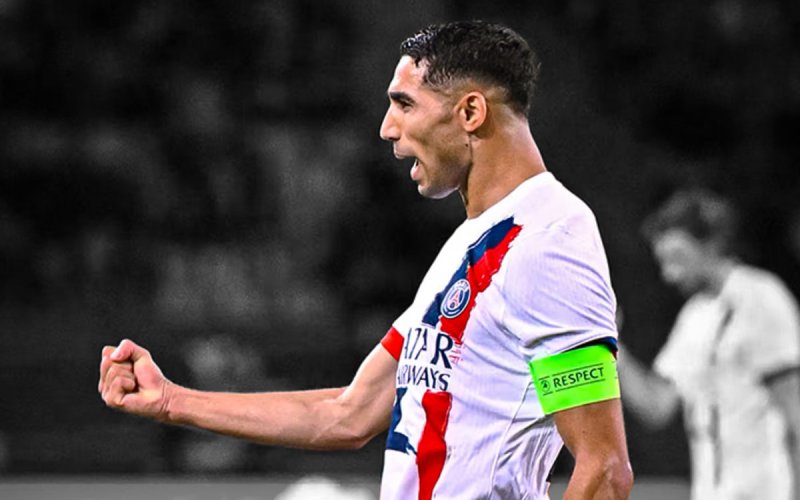 Hakimi's Heroics Propel PSG to Stunning Victory in Barcelona Thriller
