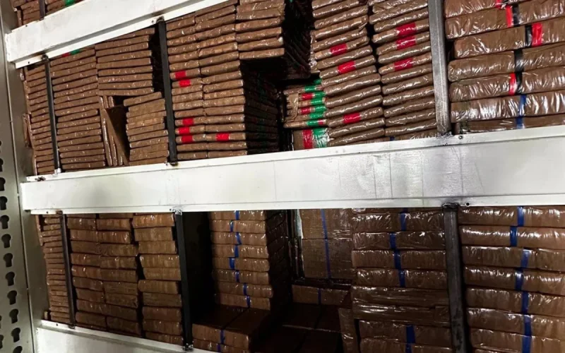 Hashish was transported in the air conditioning of buses between Morocco and Belgium