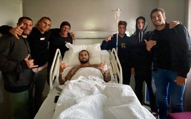 Hawaiian Surfer Billy Kemper Suffers Fractured Pelvis in Moroccan Big Wave Accident