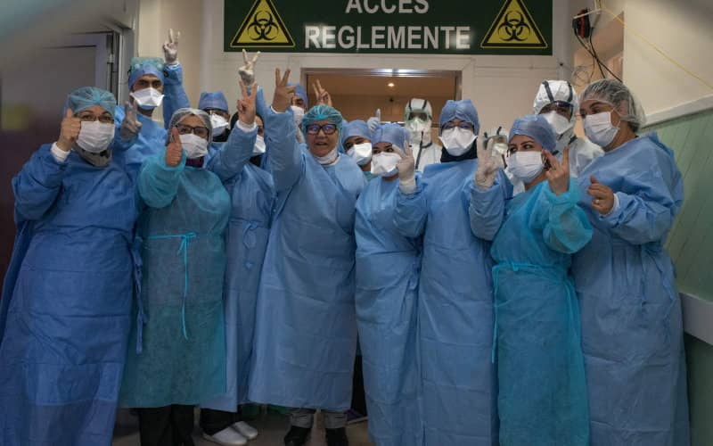 Health Workers in Morocco Protest Unequal Distribution of Covid-19 Bonuses