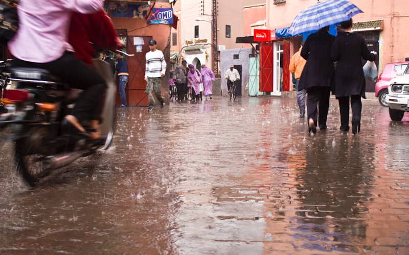 Heavy Rainfall Alert Issued for Eastern Morocco Provinces