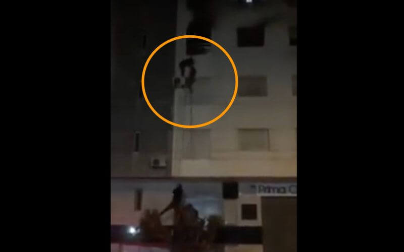 Heroic Woman Rescues Two Girls from Burning Building in Kénitra