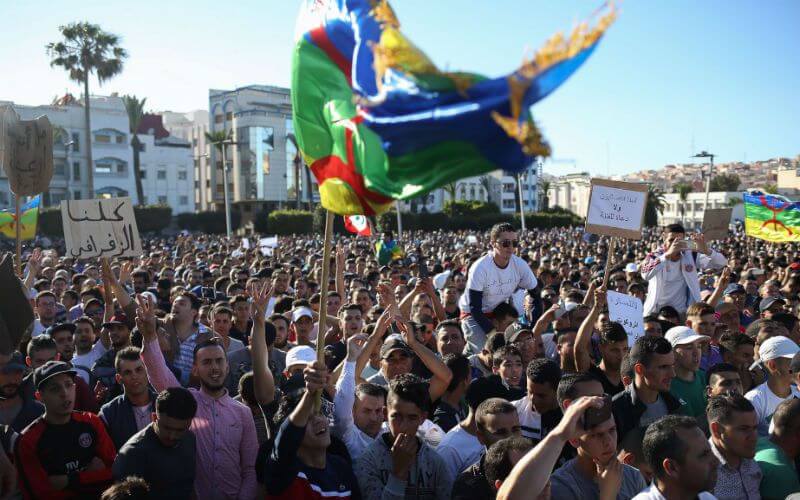 Hirak Protester Sentenced to 20 Years for Torching Police Building in Morocco