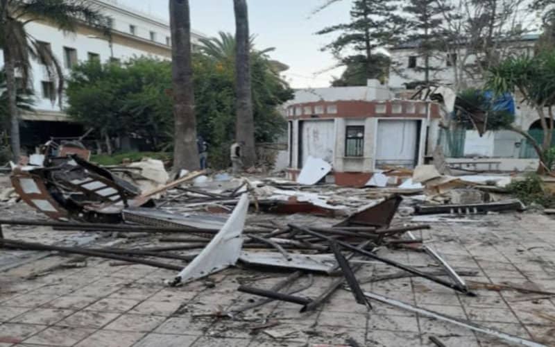 Historic Rabat Café Demolished for Courthouse Rehabilitation Project