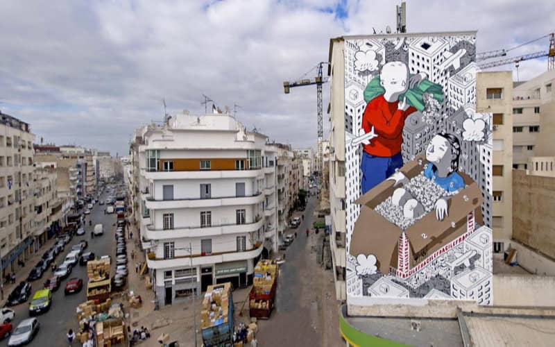 Iconic Casablanca Mural Honoring Women Erased, Sparking Public Outcry