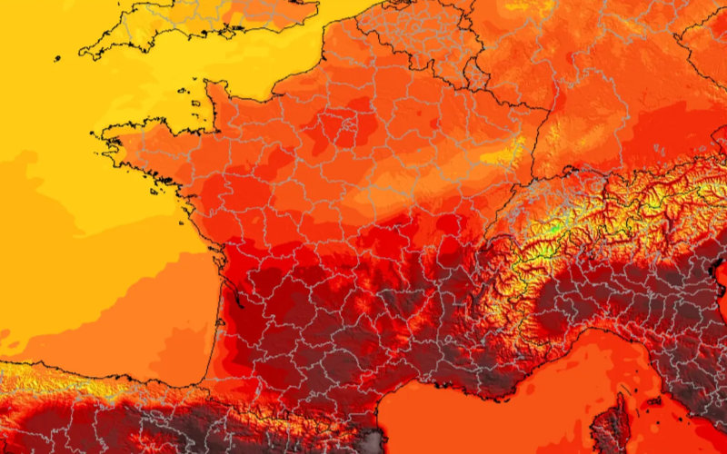 Intense Heatwave Grips France as Temperatures Soar Above 40°C