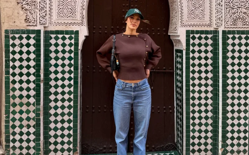 Iris Mittenaere and Antoine Dupont enjoy an escape under the Moroccan sun