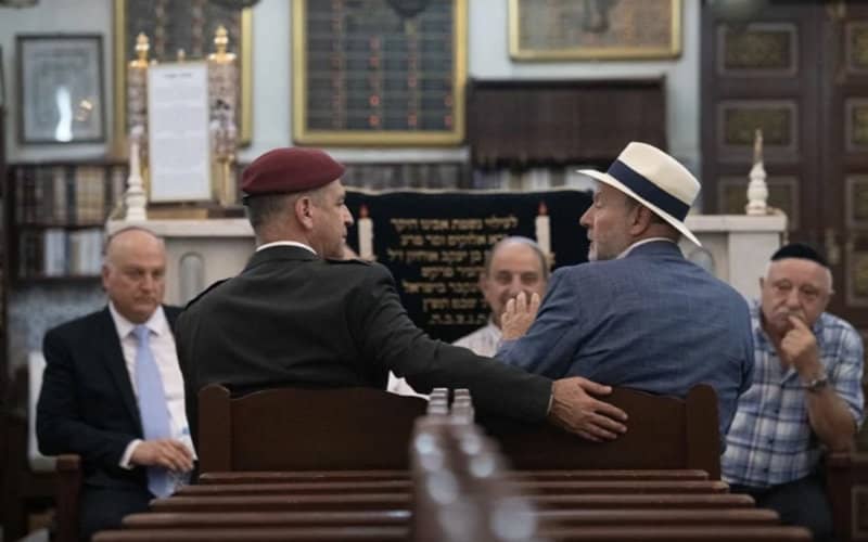 Israeli Army Chief Visits Morocco, Meets Jewish Community in Historic Trip
