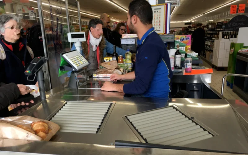 Jean-Luc and Lydia, blocked at the Lidl checkout, saved by the generosity of a Moroccan