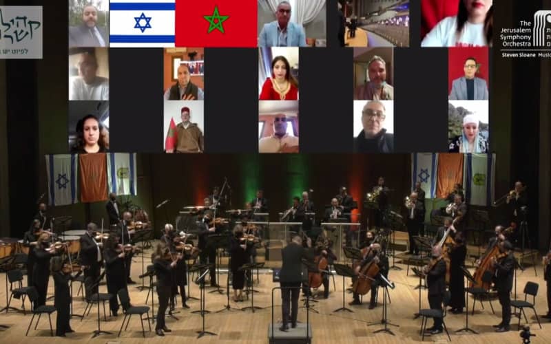 Jerusalem Symphony Orchestra Performs Moroccan National Anthem, Celebrating Diplomatic Ties