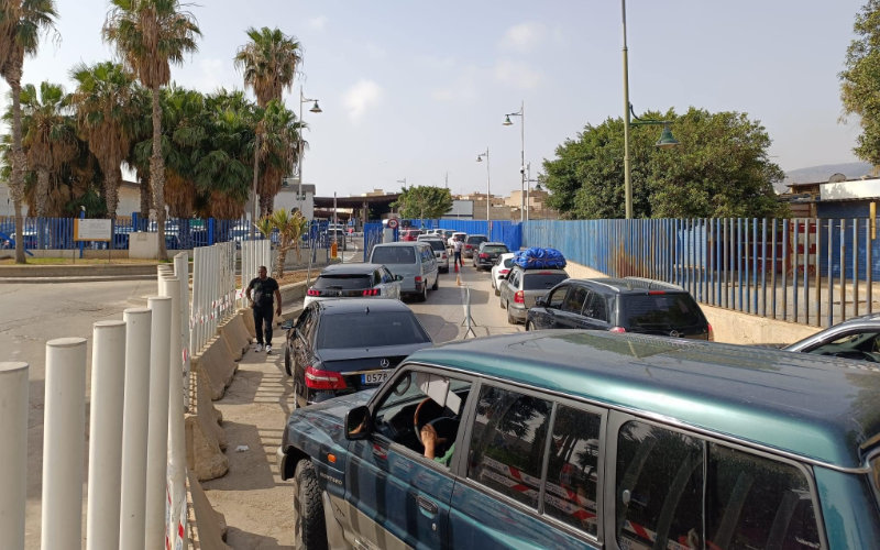 Long Delays Frustrate Moroccan Expatriates at Melilla Border Crossing