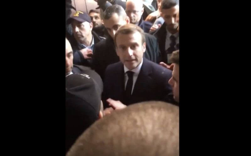 Macron Clashes with Israeli Police at French Territory in Jerusalem
